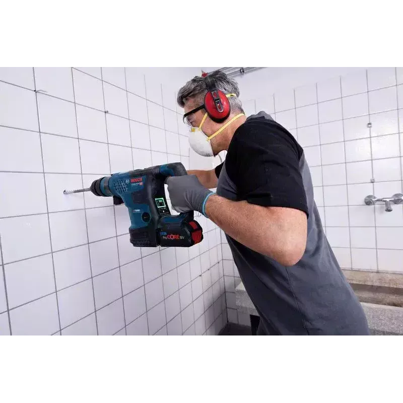 Bosch GBH 18V-34 CF Professional 500 p/min SDS Plus 4,9 kg Must, Sinine