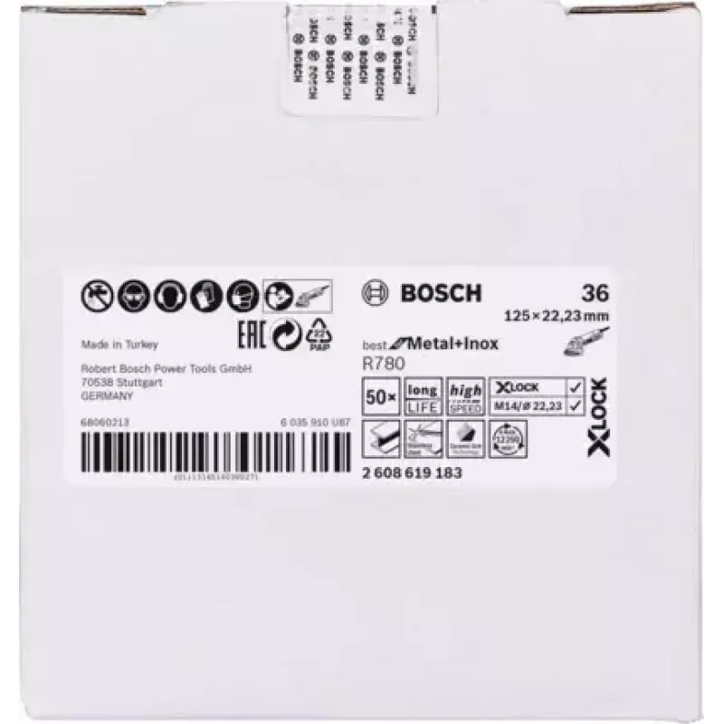 Bosch R780 lihvimisketas