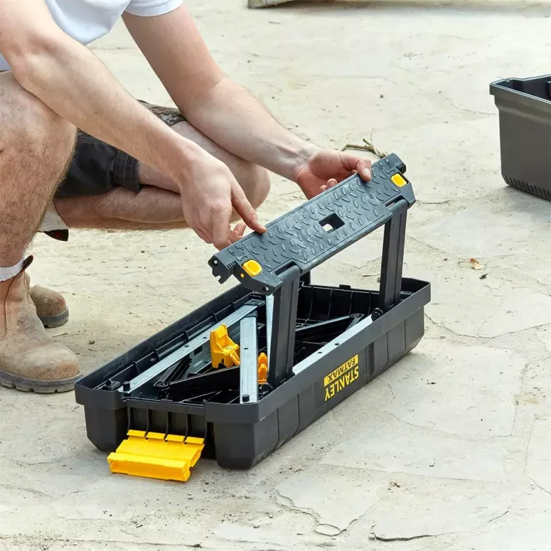 Kõvakestaline kohver Stanley FATMAX FMST81083-1 Plastist Must Kollane 6,2 kg
