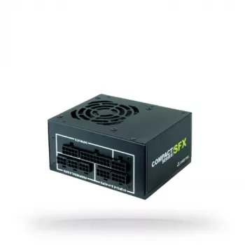 Chieftec CSN-650C toiteplokk 650 W 20+4 kontakti ATX SFX Must