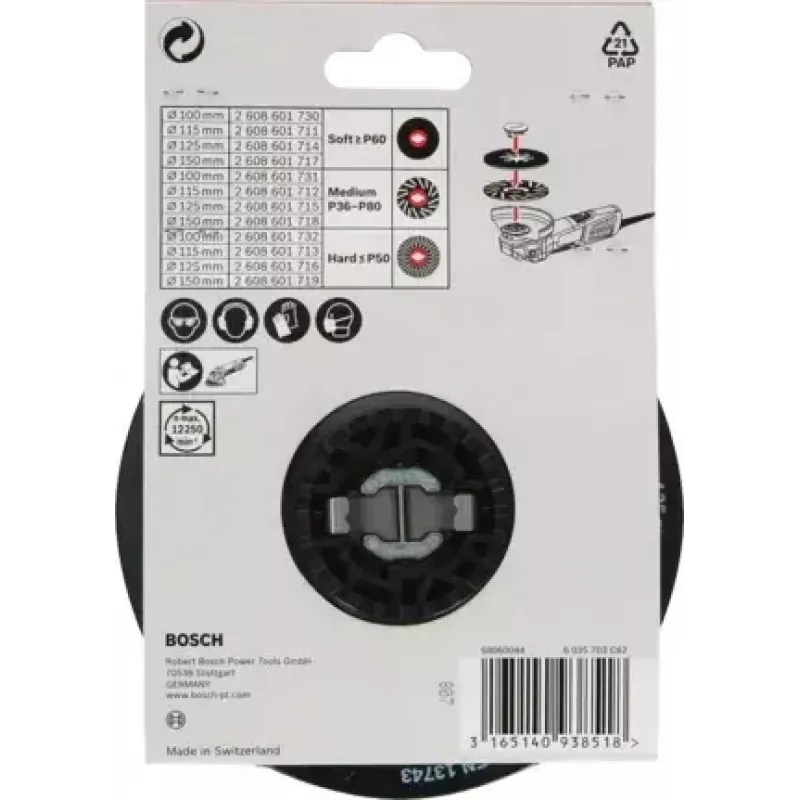 Bosch 2608601715 tugiplaat