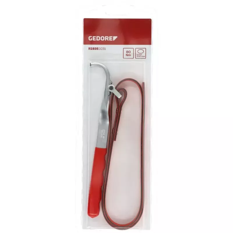 Strap Wrench Gedore R19351031 Reguleeritav torudele ja liitmikele