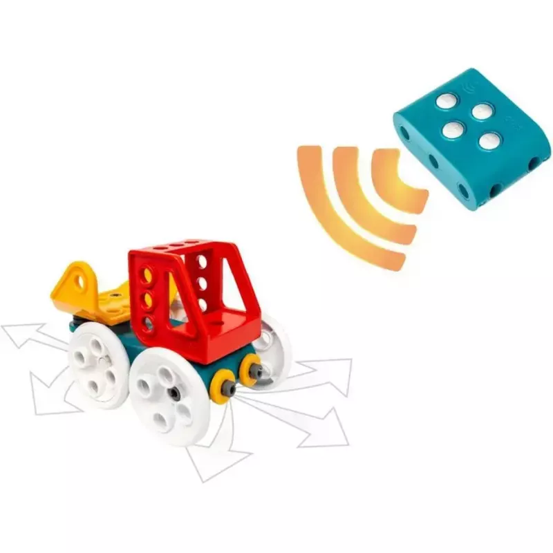 Ravensburger BRIO Builder auto kaugjuhtimispuldiga — ehitamismänguasja komplekt, kaugjuhitav sõiduk