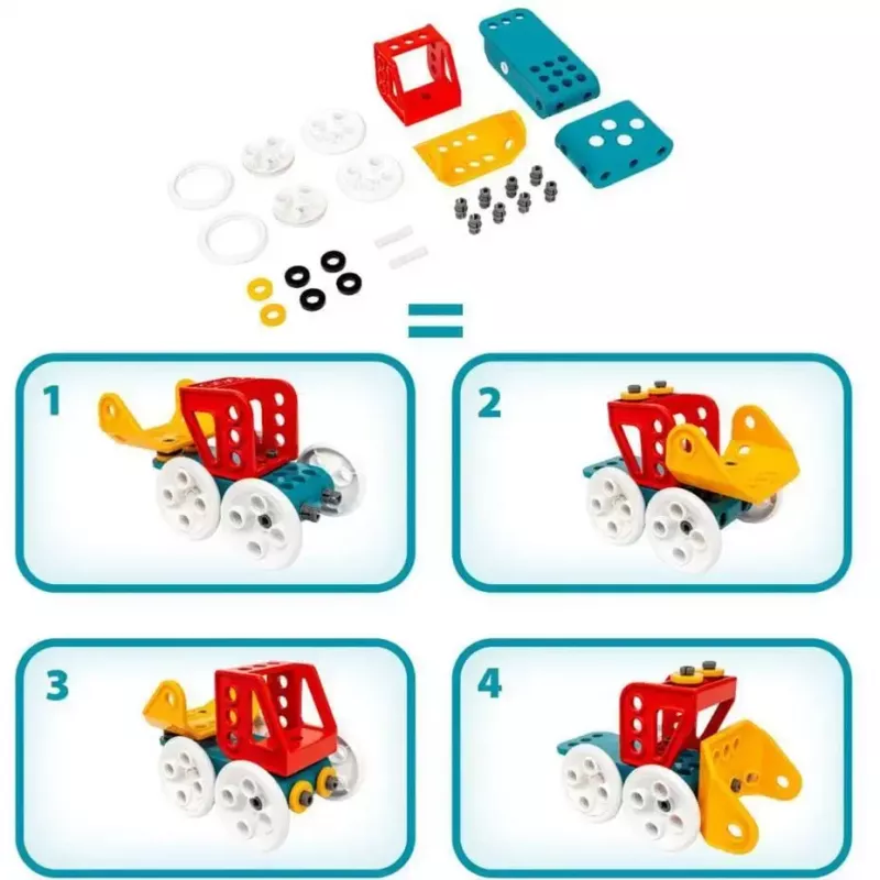Ravensburger BRIO Builder auto kaugjuhtimispuldiga — ehitamismänguasja komplekt, kaugjuhitav sõiduk