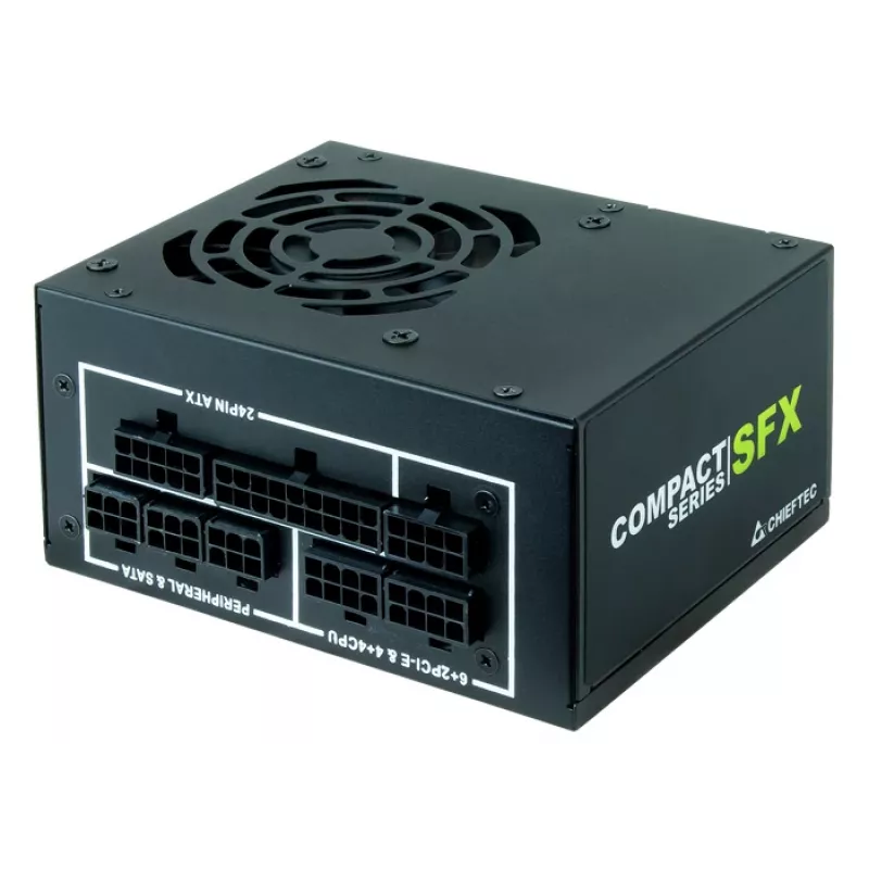 Chieftec CSN-450C toiteplokk 450 W 20+4 pin ATX SFX Must