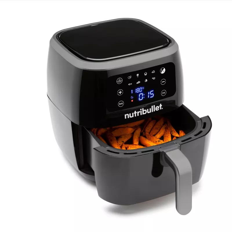 Kuumaõhufritüür NUTRIBULLET XXL Digital õhufritüür 7 L 1800 W Must, 8 programmi, puutjuhtimine