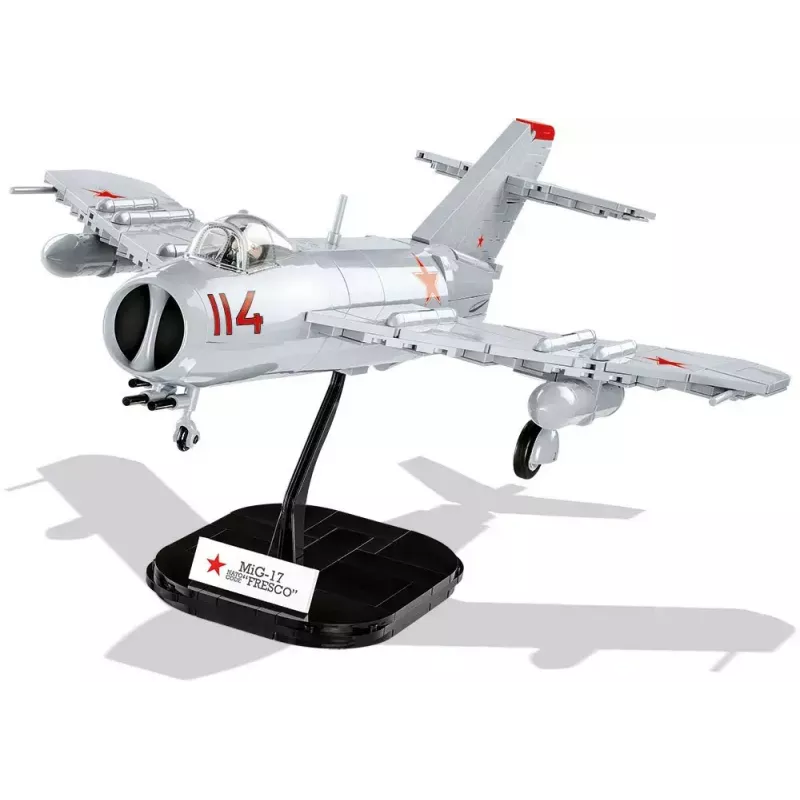Ehitusmänguasi Cobi MiG-17 NATO Code Fresco mudel 5823 – Cobi klotsikomplekt
