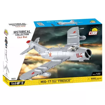 Ehitusmänguasi Cobi MiG-17 NATO Code Fresco mudel 5823 – Cobi klotsikomplekt