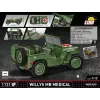 Ehituskomplekt COBI Willys MB Medical 1131 osa vanusele 10+