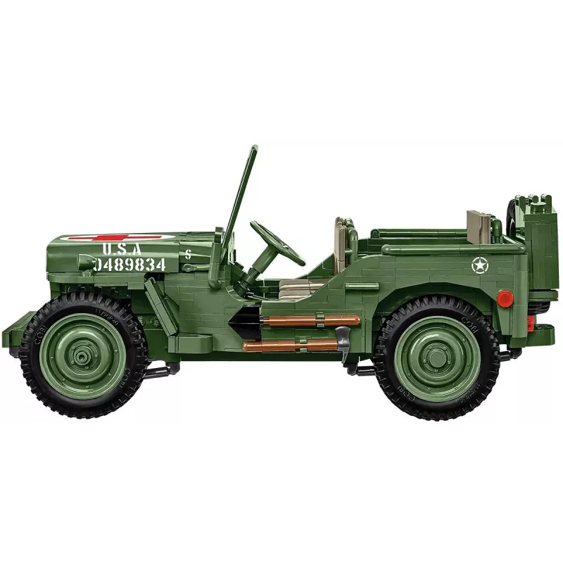 Ehituskomplekt COBI Willys MB Medical 1131 osa vanusele 10+