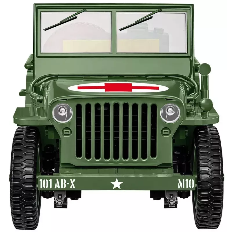 Ehituskomplekt COBI Willys MB Medical 1131 osa vanusele 10+