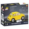 Ehitusmänguasi Cobi Fiat Abarth 595 mudel 24514 — mõõtkava 1:35, kogutav ehitatav sõiduk