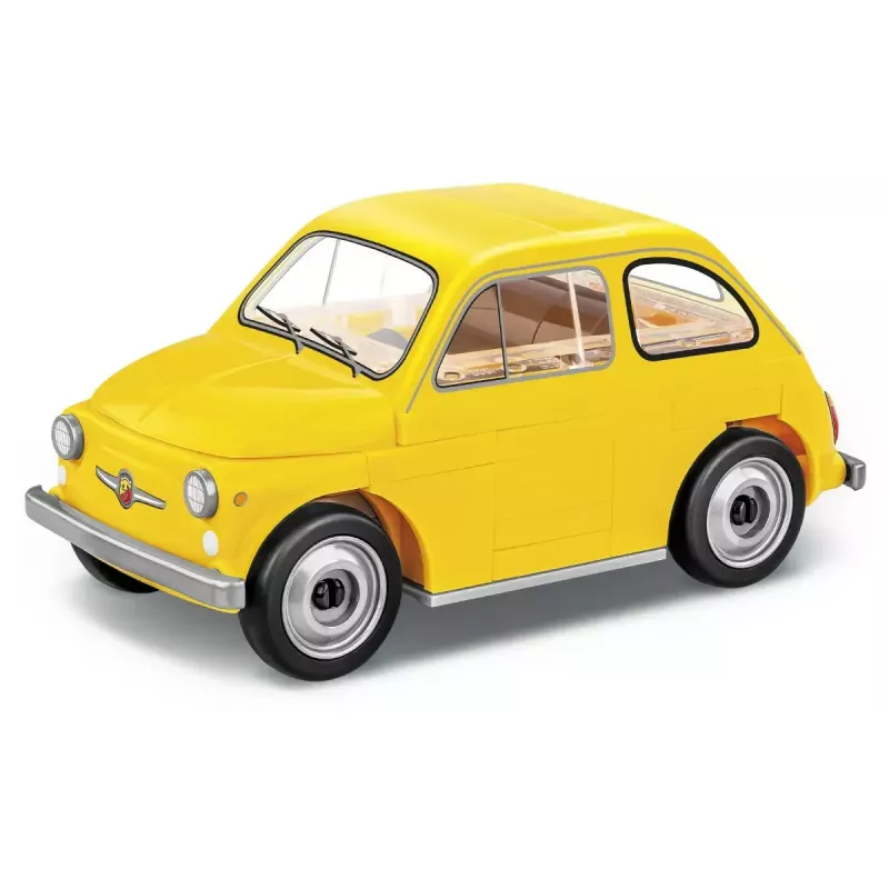 Ehitusmänguasi Cobi Fiat Abarth 595 mudel 24514 — mõõtkava 1:35, kogutav ehitatav sõiduk