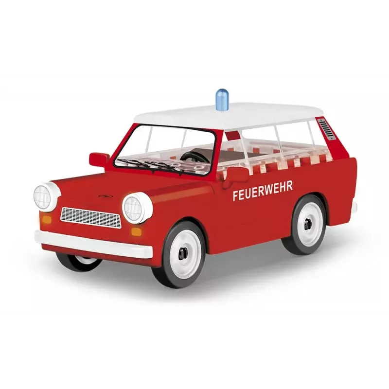 Ehitusmänguasi Cobi Trabant 601 Universal tuletõrjekomplekti mudel 24555, klotsiehituskomplekt