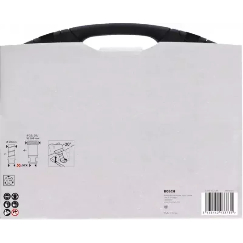 Bosch 2608599037 teemandist kuivfreeside komplekt, 5 osa, 1 tk. Lõikur
