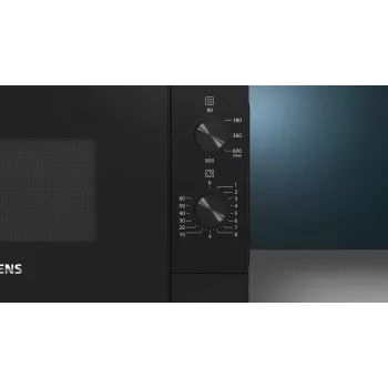 Siemens iQ300 FF020LMB2 mikrolaineahi Must Solo mikrolaineahi Töötasapinnale 20 L 800 W