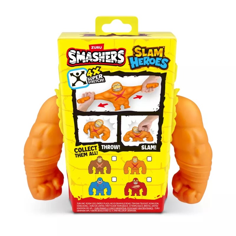 Smashers SLAM Heroes, 3 a, mitmevärviline