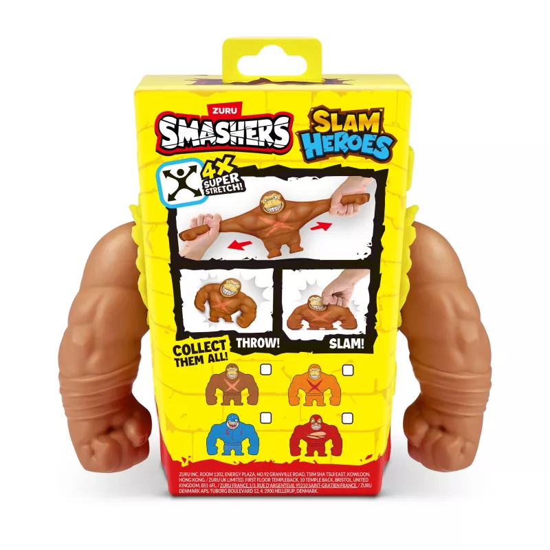 Smashers SLAM Heroes, 3 a, mitmevärviline