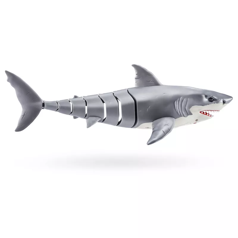 Mänguasi robothai Zuru Robo Alive Great White Shark 71126 — vee mängimiseks mõeldud interaktiivne patareitoitega kuju
