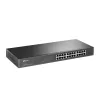 TP-Link 24-pordine 10/100Mbps räkimontaažiga võrgukommutaator, haldamata, Fast Ethernet (10/100), täisdupleks, räkimontaaž, 1U