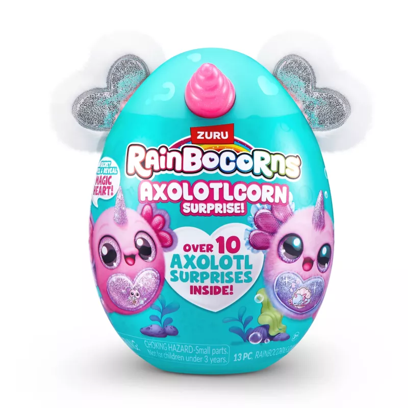 Rainbocorns Axolotlcorn Surprise, Loom, 3 a, Mitmevärviline