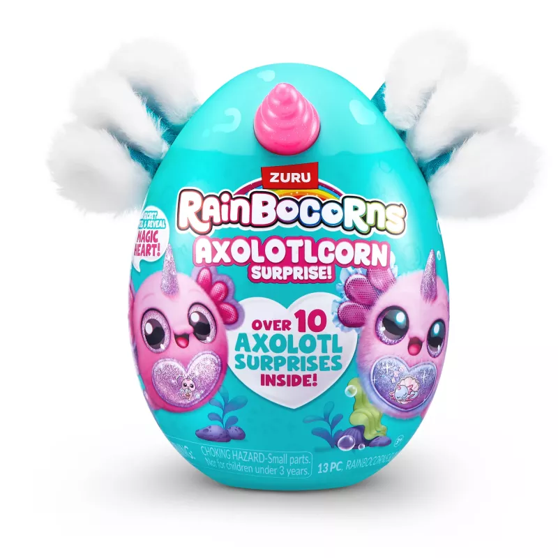 Rainbocorns Axolotlcorn Surprise, Loom, 3 a, Mitmevärviline