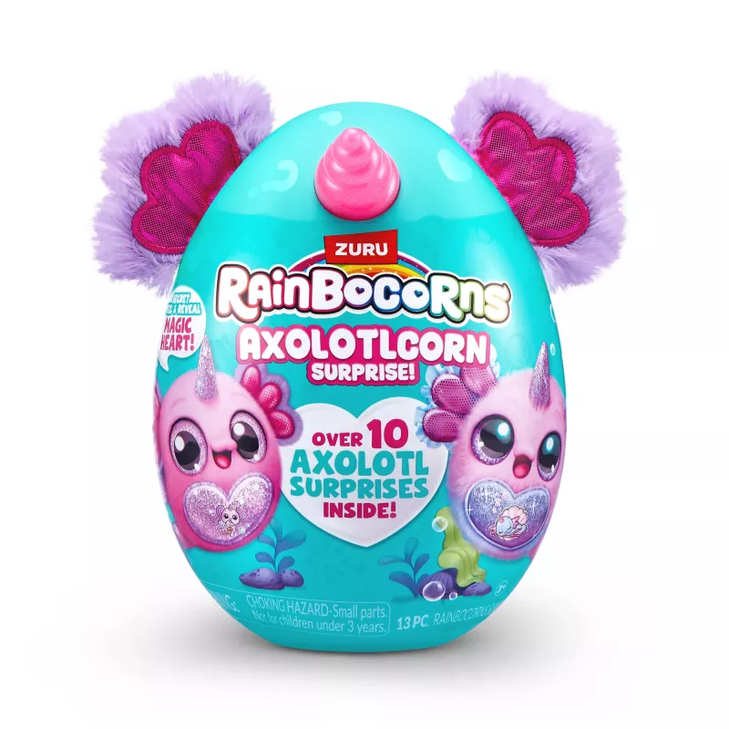 Rainbocorns Axolotlcorn Surprise, Loom, 3 a, Mitmevärviline