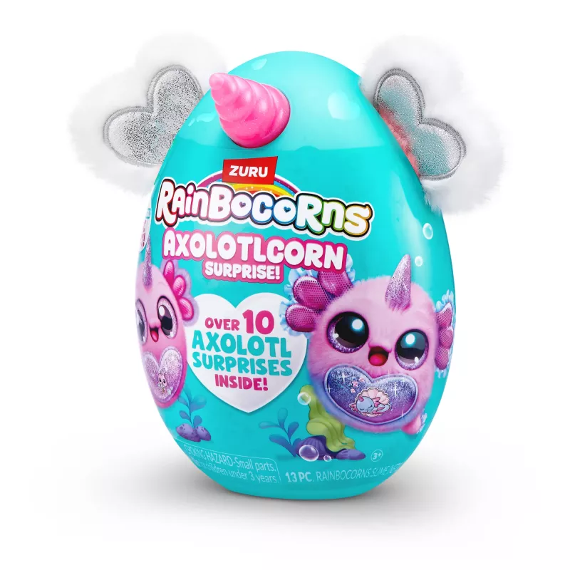Rainbocorns Axolotlcorn Surprise, Loom, 3 a, Mitmevärviline