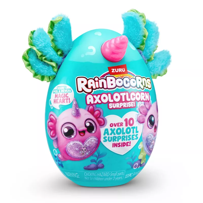 Rainbocorns Axolotlcorn Surprise, Loom, 3 a, Mitmevärviline