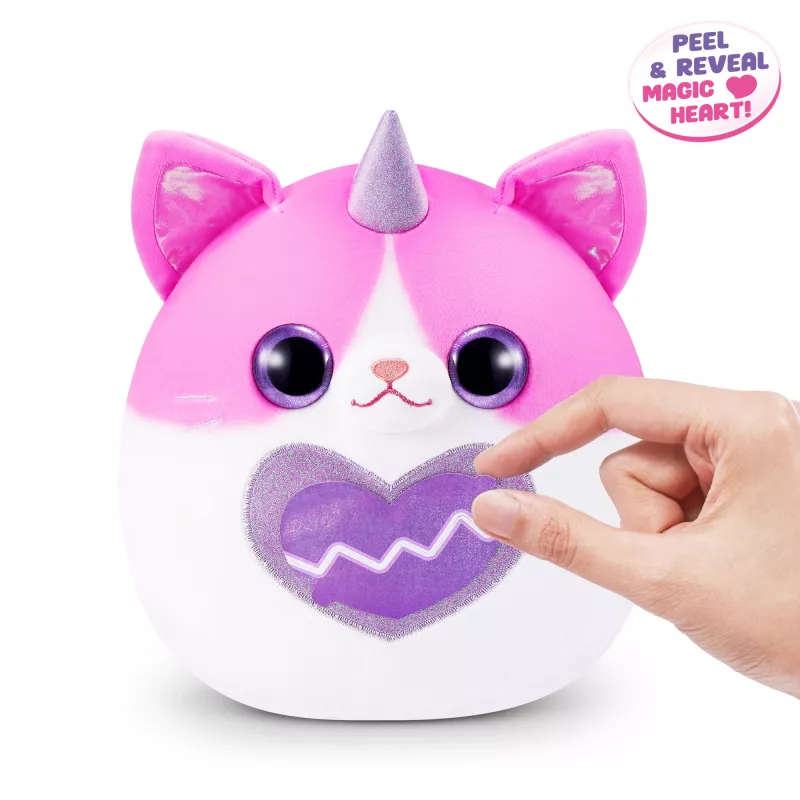 Plush Animal Toy Zuru Rainbocorns Kitty Mania, mitmevärviline, vanusele 3+