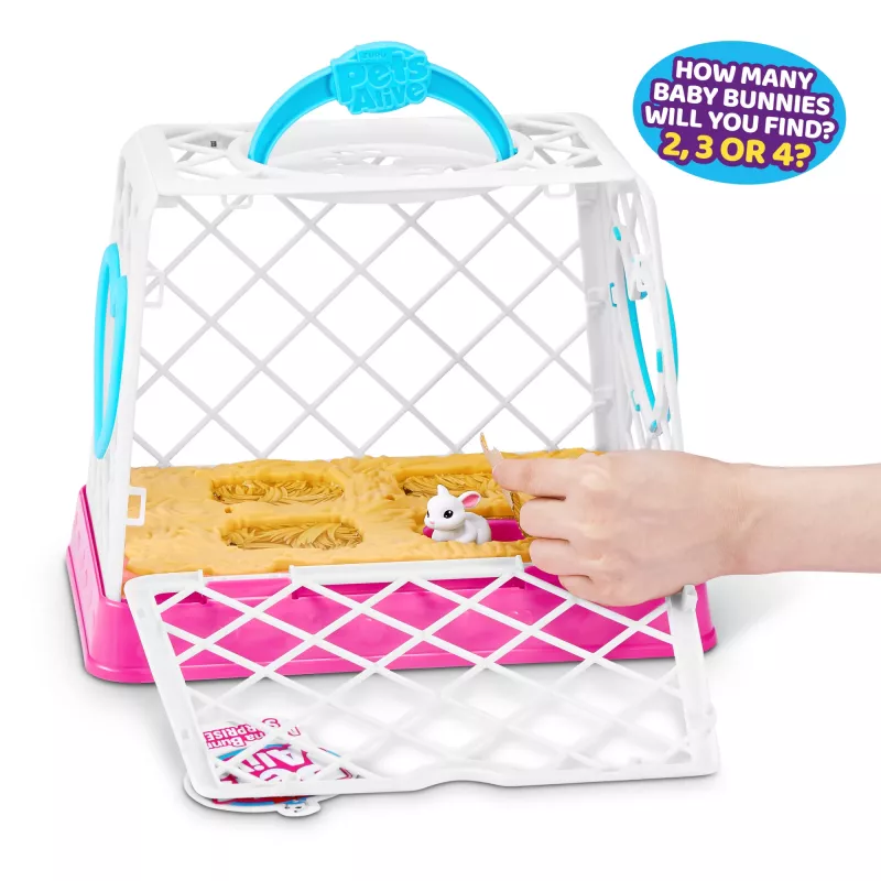 Pehme mänguasi Zuru Mama Bunny & Baby Surprise, interaktiivne pehmepaar, sortiment