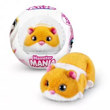 Mänguhamster Zuru Pets Alive Hamster Mania — patareitoitega interaktiivne hamster, alates 3. eluaastast, AAA
