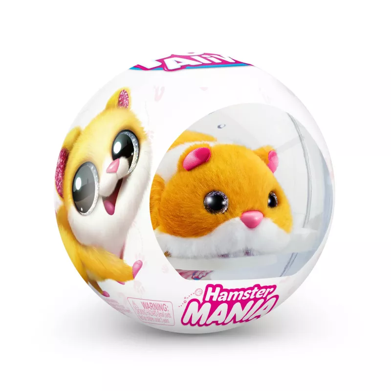 Mänguhamster Zuru Pets Alive Hamster Mania — patareitoitega interaktiivne hamster, alates 3. eluaastast, AAA