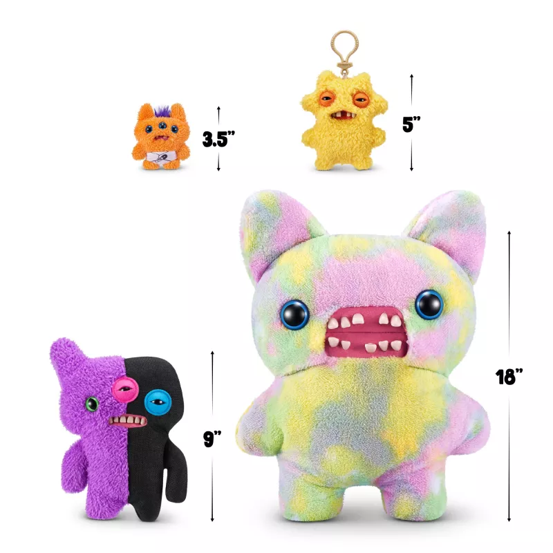 Pehme mänguasi Zuru Fuggler Misfit Monsters 9 tolli — sortimendis pehme figuur, üksikese