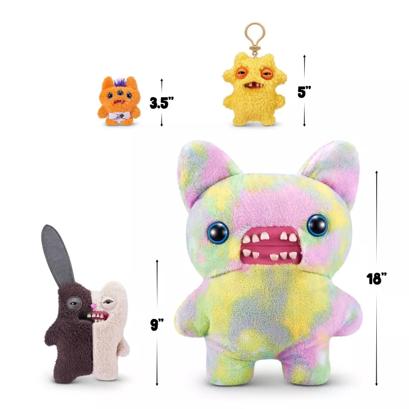 Pehme mänguasi Zuru Fuggler Misfit Monsters 9 tolli — sortimendis pehme figuur, üksikese