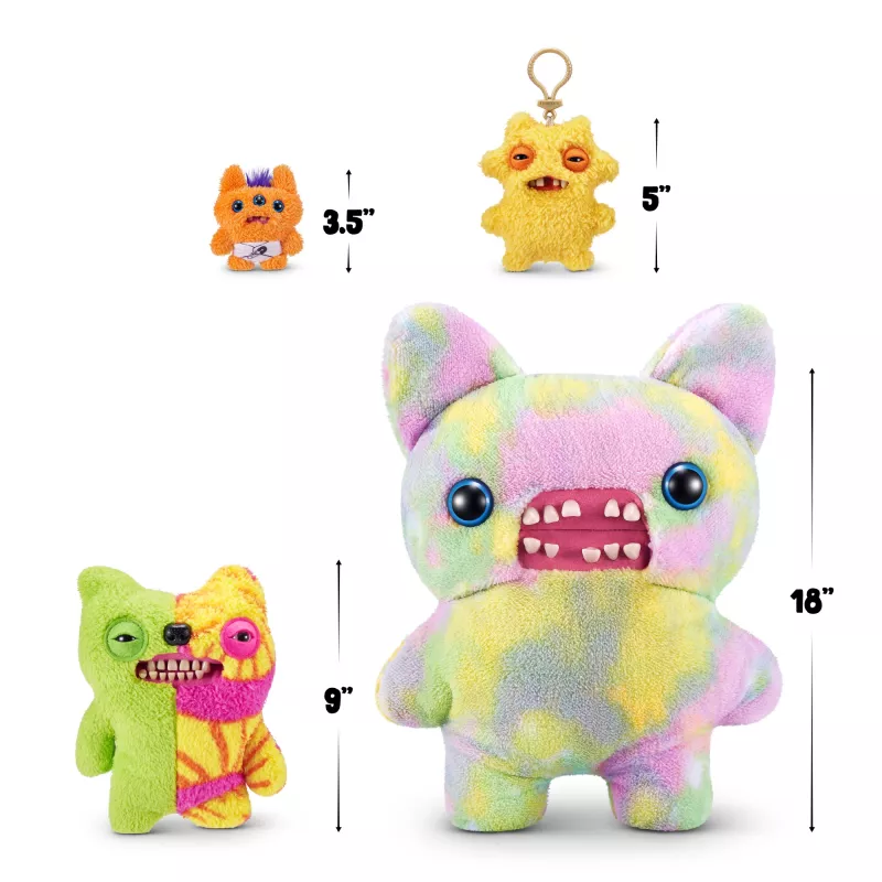 Pehme mänguasi Zuru Fuggler Misfit Monsters 9 tolli — sortimendis pehme figuur, üksikese