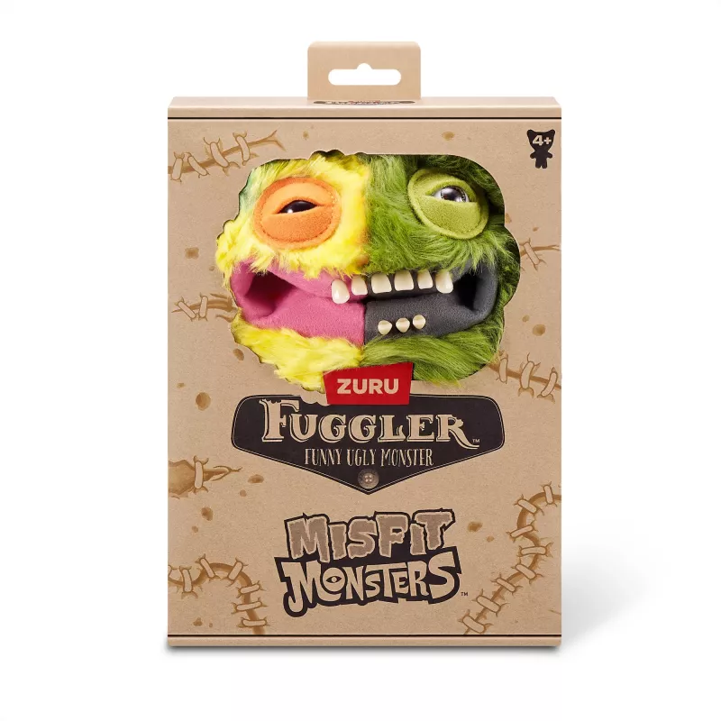 Pehme mänguasi Zuru Fuggler Misfit Monsters 9 tolli — sortimendis pehme figuur, üksikese