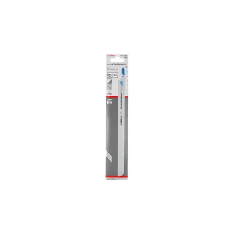 Pusletera Bosch T 1018 AFP Precision metall-sandwich-paneelidele, bimetallist 25 cm
