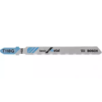 Tikksaelehed Bosch T 118 G Basic for Metal 2608631674