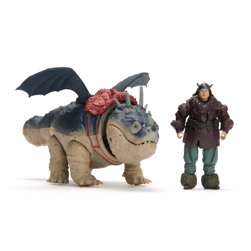 Tegevuskujude komplekt Spinmaster – DreamWorks Dragons: Gronckle & Fishlegs, mitmevärviline, vanusele 4+