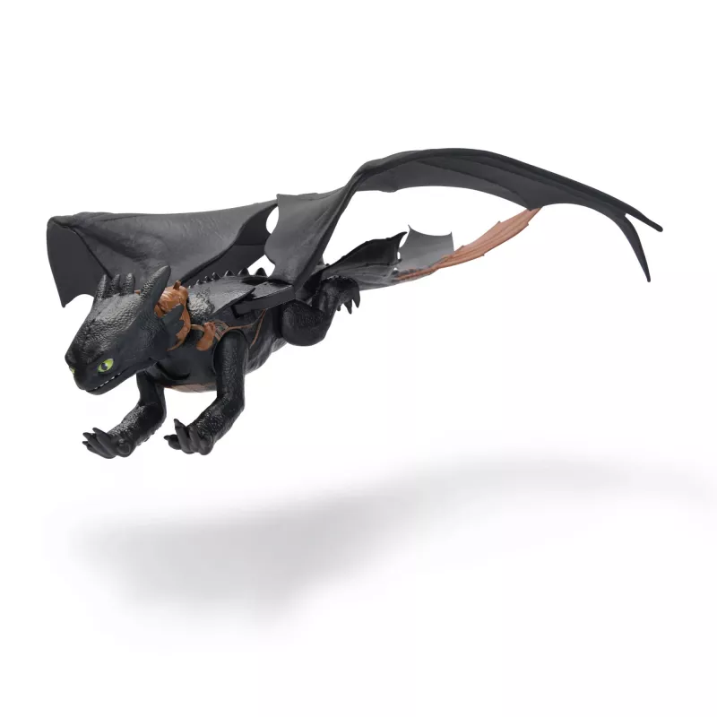 Mängufiguur Spinmaster Ultimate Plasma Blast Toothless 25-tolliste tiibadega, heli- ja valgusefektid, vanusele 4+