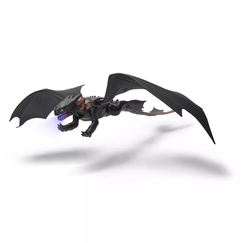 Mängufiguur Spinmaster Ultimate Plasma Blast Toothless 25-tolliste tiibadega, heli- ja valgusefektid, vanusele 4+