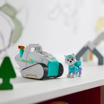 Sõiduk Spinmaster PAW Patrol Everesti lumelükkur — plastikust, alates 3. eluaastast, türkiis/valge