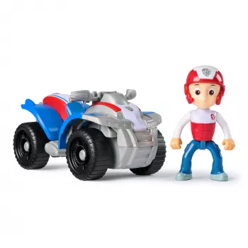 PAW Patrol, Ryderi ATV-mänguauto koos kogumisfiguuriga, jätkusuutlikult kavandatud laste mänguasjad poistele ja tüdrukutele alates 3. eluaastast
