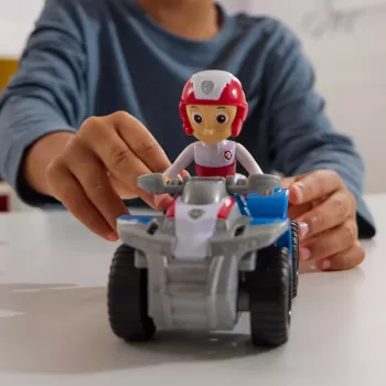 PAW Patrol, Ryderi ATV-mänguauto koos kogumisfiguuriga, jätkusuutlikult kavandatud laste mänguasjad poistele ja tüdrukutele alates 3. eluaastast