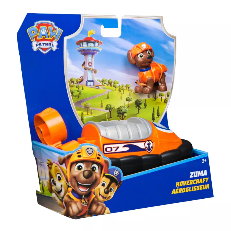 Vehicle PAW Patrol Zuma’s Hovercraft plastik Must oranž 3+