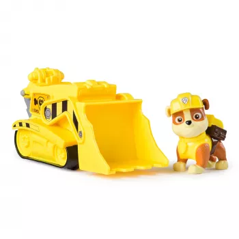 PAW Patrol , Rubble’i buldooserist mänguauto kogutava tegelaskujuga, jätkusuutlikult loodud laste mänguasjad poistele ja tüdrukutele alates 3. eluaastast