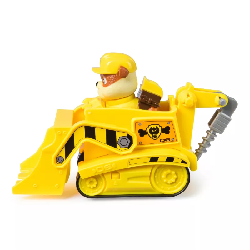 PAW Patrol , Rubble’i buldooserist mänguauto kogutava tegelaskujuga, jätkusuutlikult loodud laste mänguasjad poistele ja tüdrukutele alates 3. eluaastast