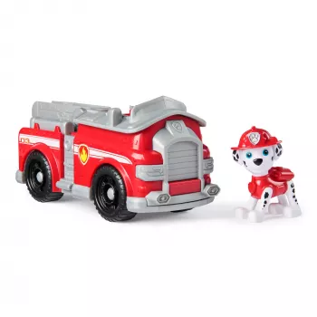 PAW Patrol, Marshalli tuletõrjeauto, mänguauto kogutava action-figuuriga, jätkusuutlikult toodetud mänguasjad poistele ja tüdrukutele alates 3. eluaastast