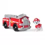 PAW Patrol, Marshalli tuletõrjeauto, mänguauto kogutava action-figuuriga, jätkusuutlikult toodetud mänguasjad poistele ja tüdrukutele alates 3. eluaastast